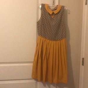 Dear Creatures Modcloth Polka Dot Shirtdress